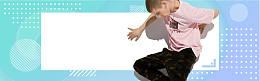 时尚简约风格男装T恤全屏海报banner