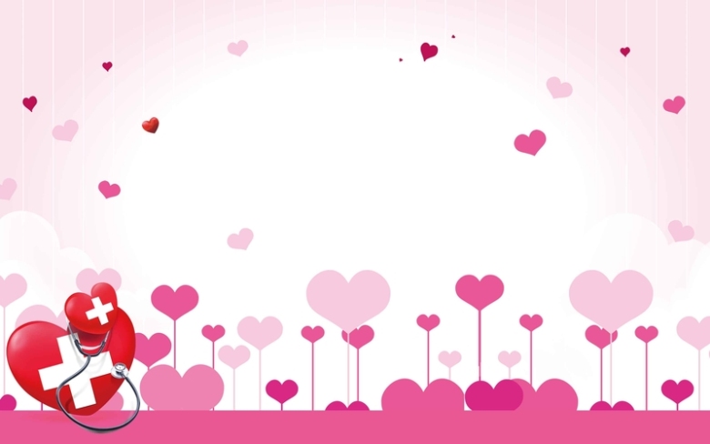 512国际护士节节日展板设计背景模板