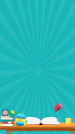 备战高考倒计时蓝色手机海报