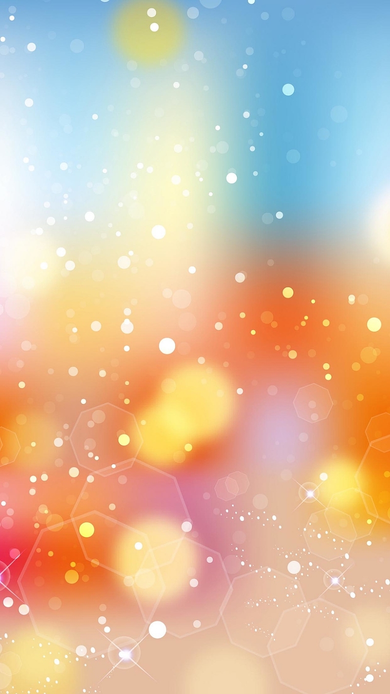 彩色炫彩光影h5背景