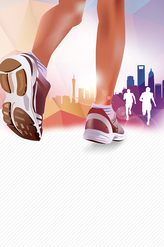 全民马拉松宣传海报