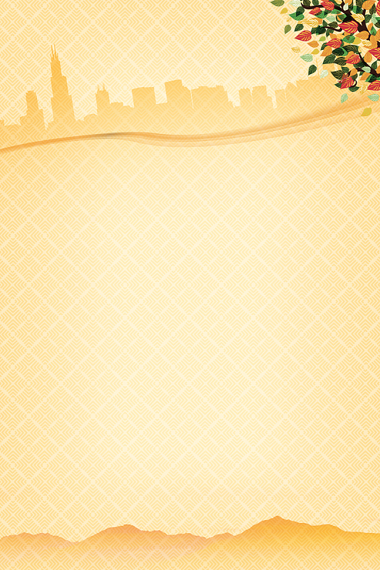 秋季家装节海报背景素材