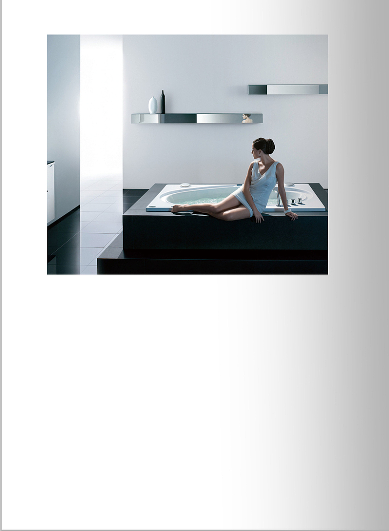 灰色创意现代卫浴海报背景