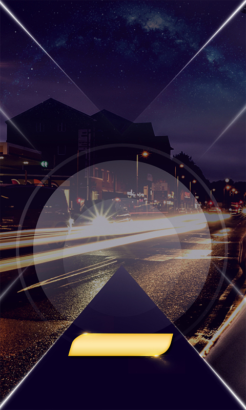 炫酷城市海报背景图