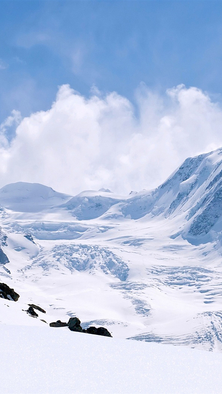 茫茫雪山h5背景