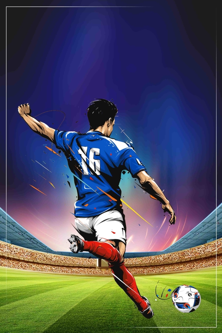 世界杯体育运动创意海报