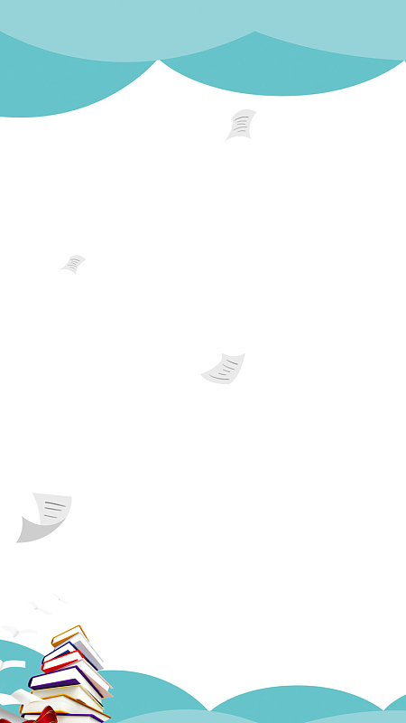 浅色文艺高考加油手机海报