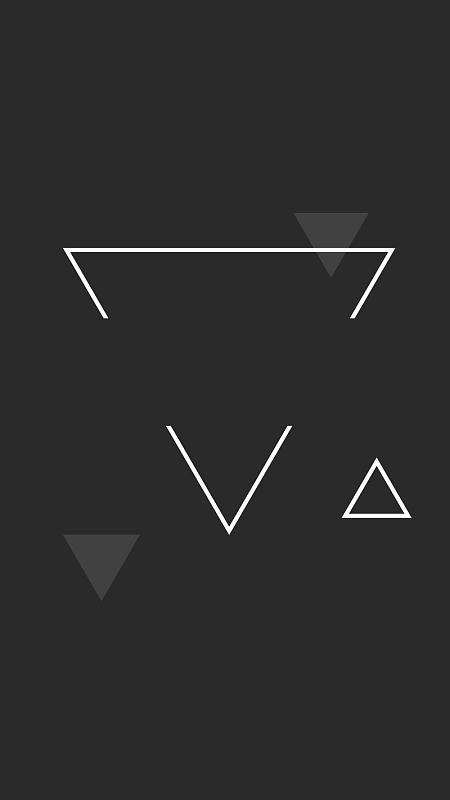 黑色三角形几何psd分层h5背景素材