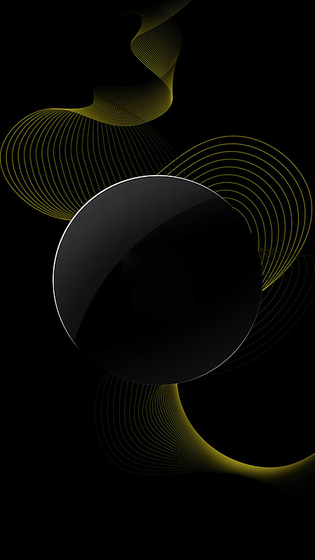 流光简约黑色公司海报h5背景