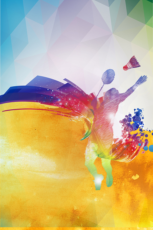 羽毛简画背景素材图片