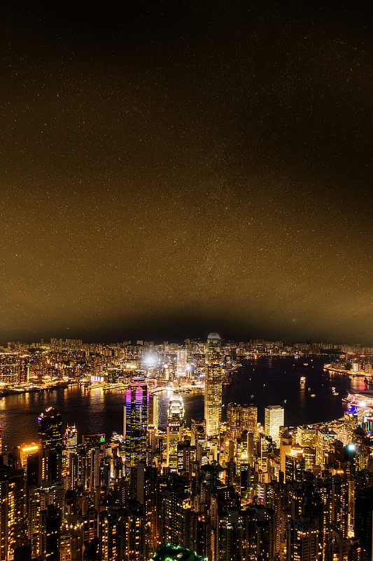 创意香港回归21周年户外海报