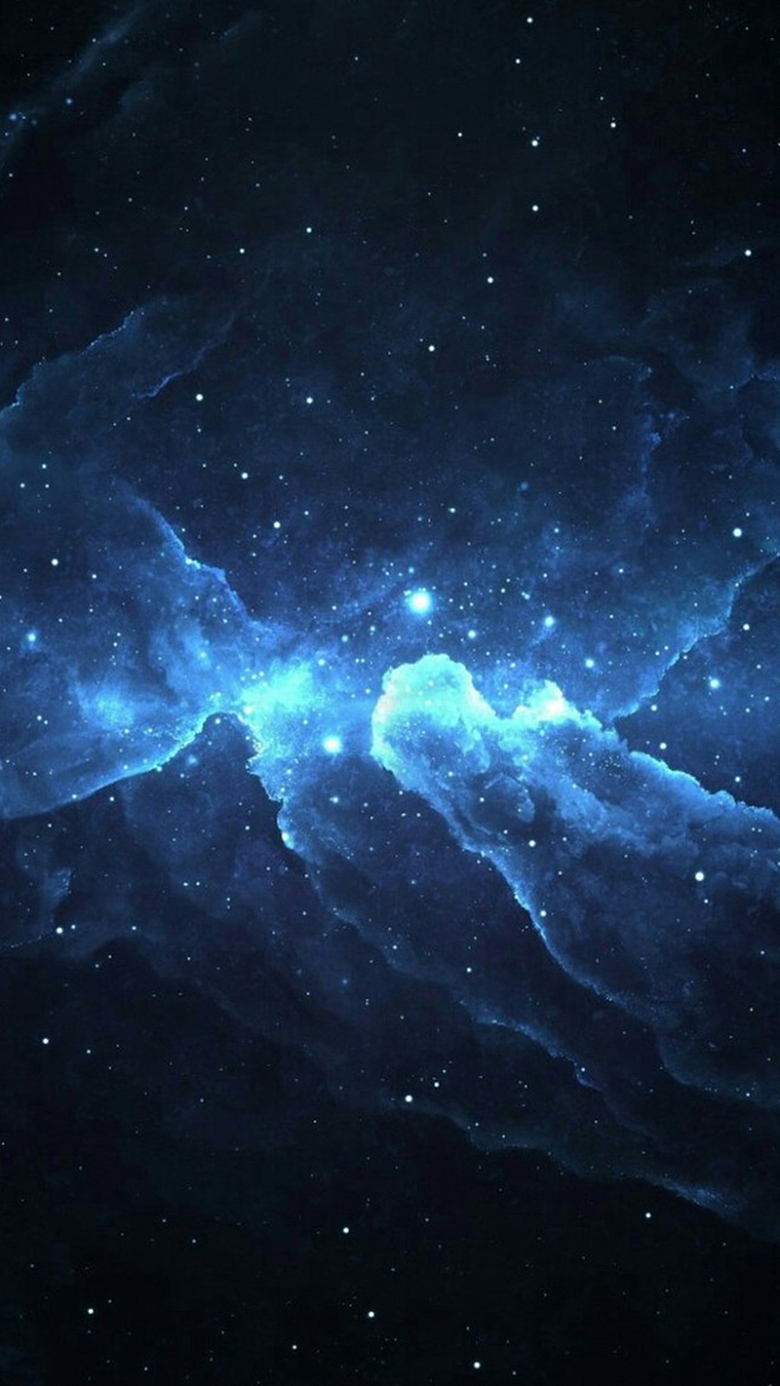 星空闪烁科技感商务h5背景素材