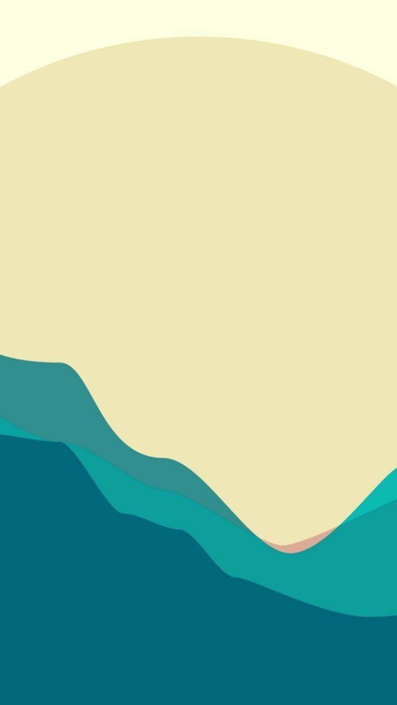 黄色扁平简约渐变背景图