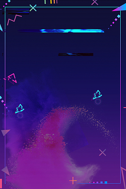 故障马拉松比赛体育海报