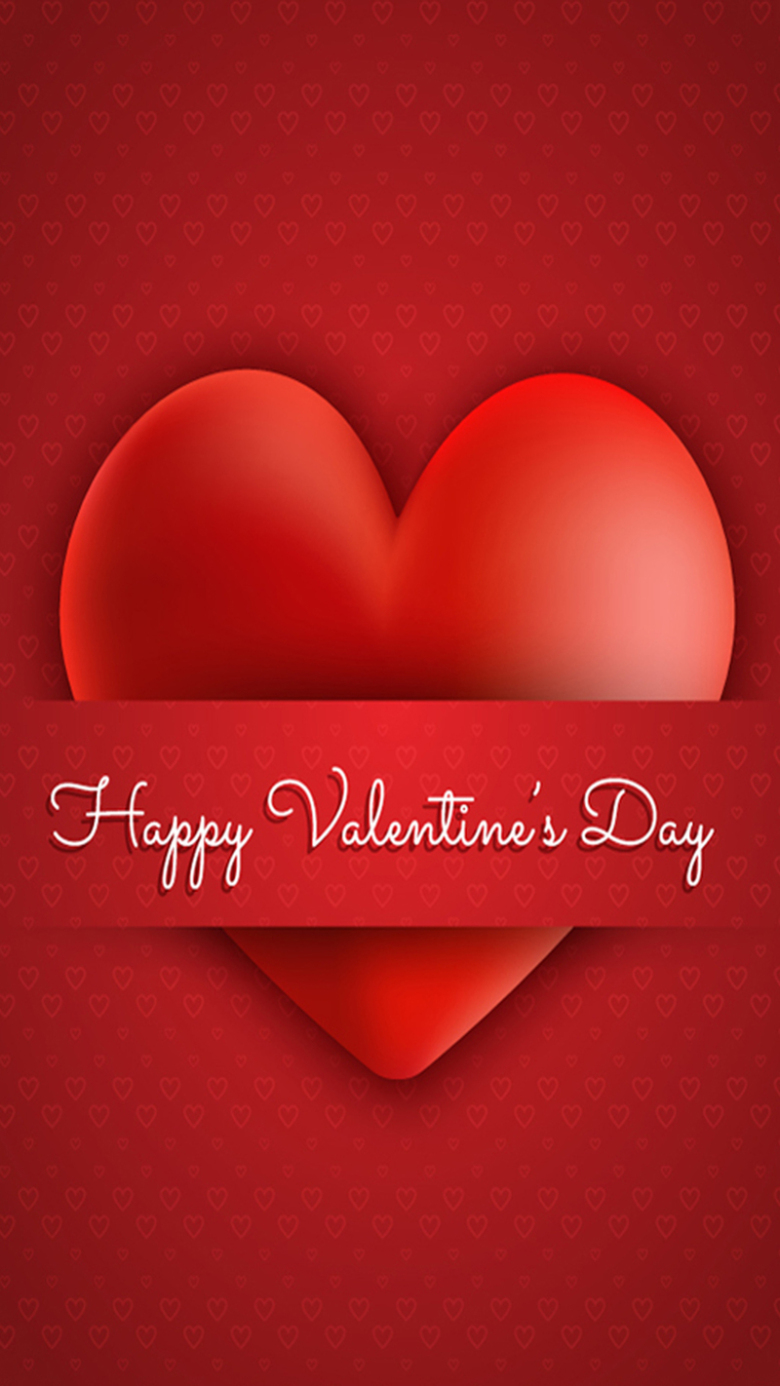 红色爱心情人节矢量图源文件h5背景