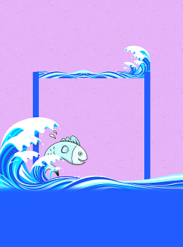 简洁卡通背景素材