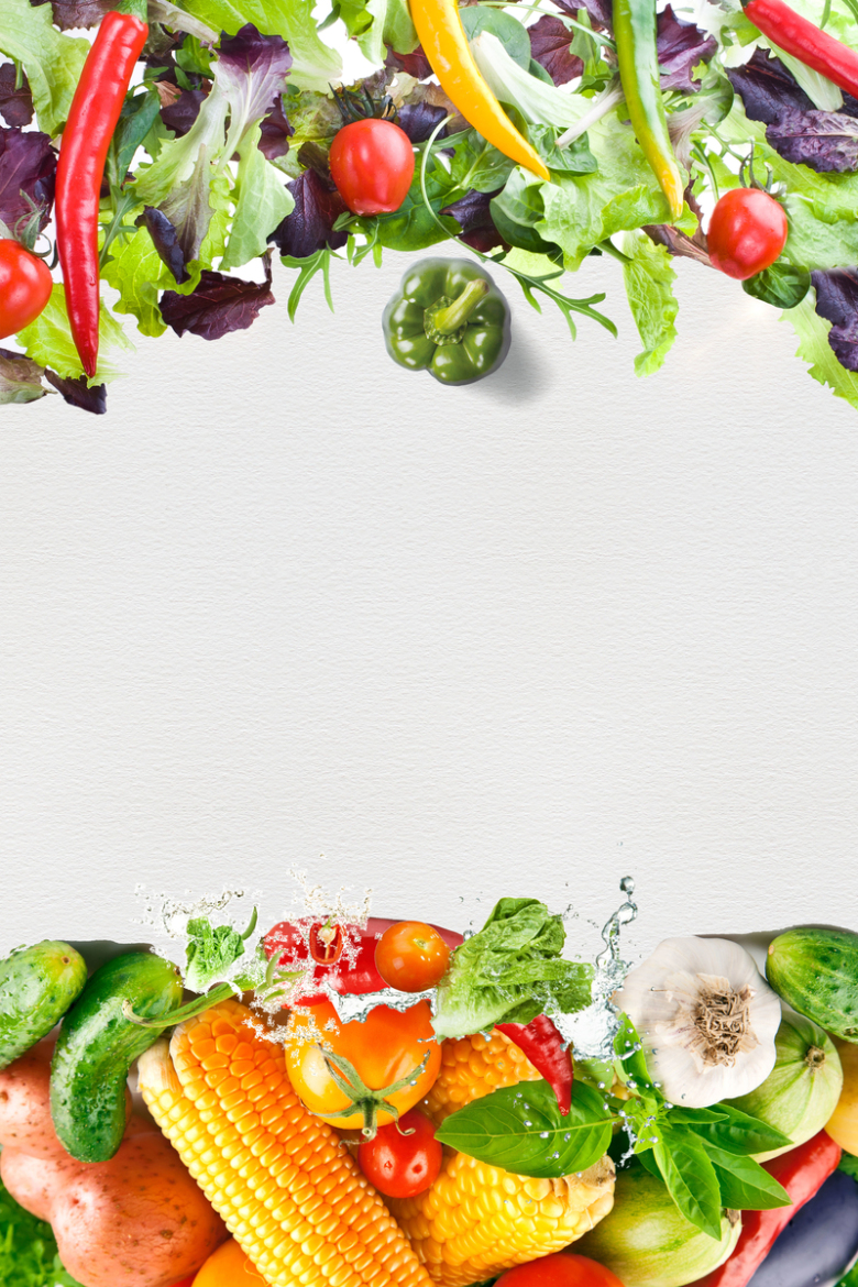 绿色新鲜蔬菜海报