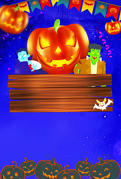 万圣节南瓜海报