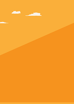 绚丽橙色企业文化背景