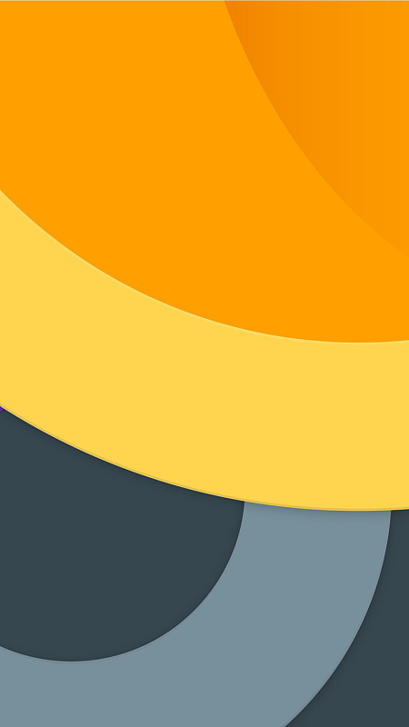 橙色时尚扁平h5背景