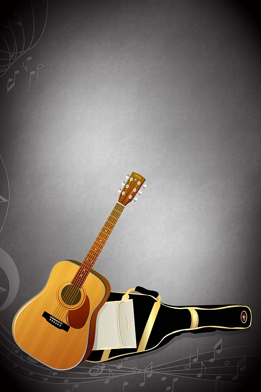 吉他音乐会海报背景素材epsjpg小提琴培训班招生海报背景素材psdjpg