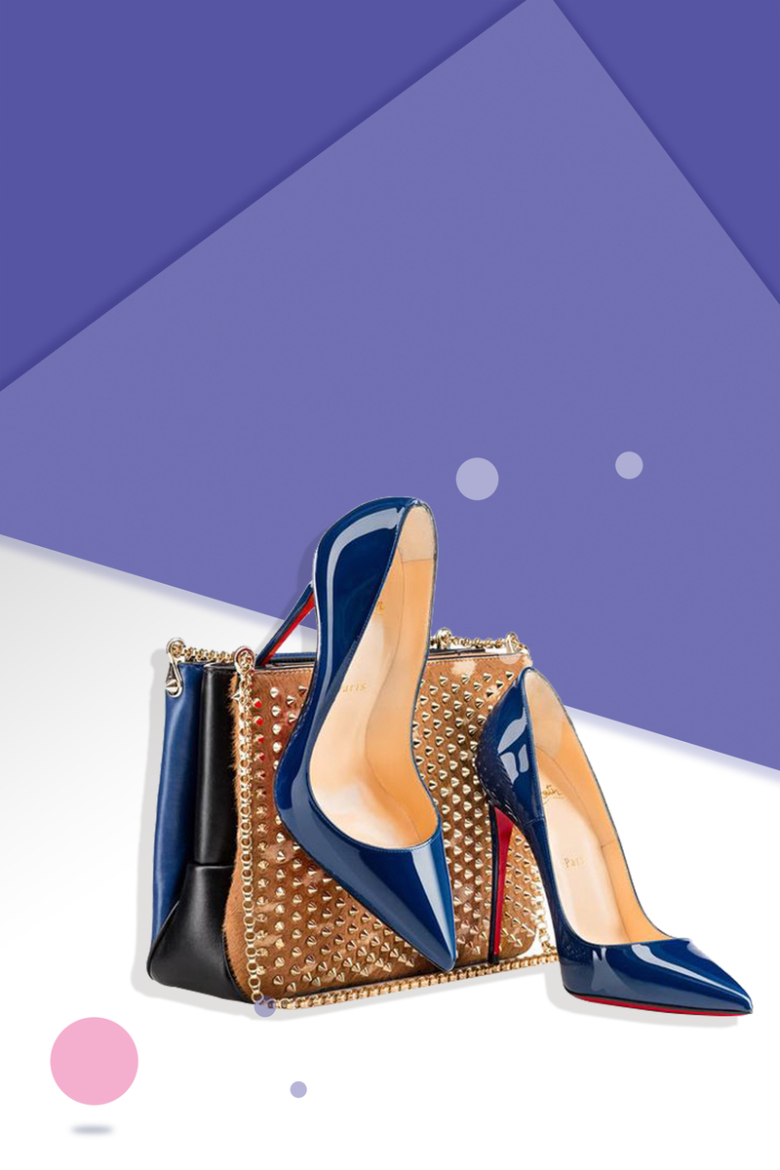 女鞋促销宣传海报背景素材