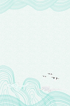 极简几何线条山脉背景素材