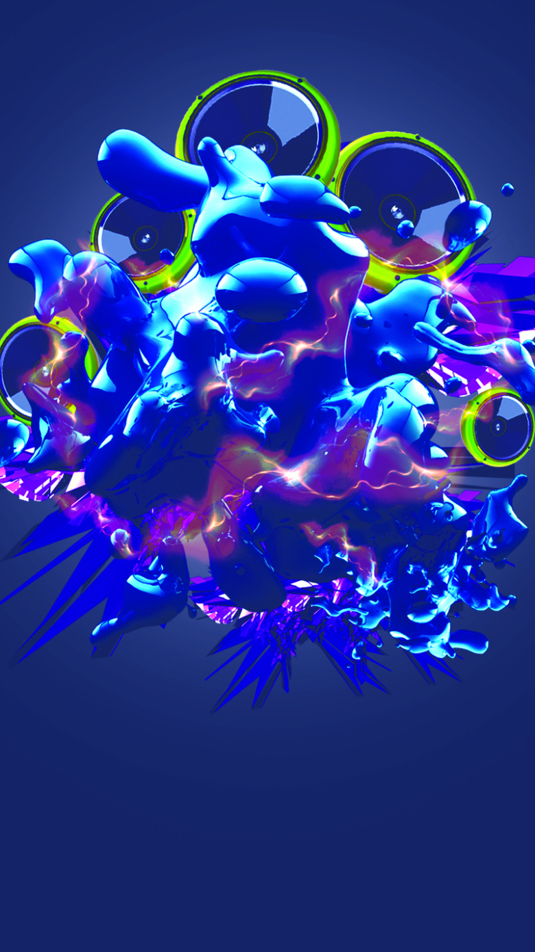 炫彩光效图形h5背景免抠素材免费下载_觅元素51yuansu.com