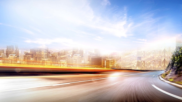 马路上行驶的车辆景色(4847x3505)png新加坡旅游海报banner图(1920x