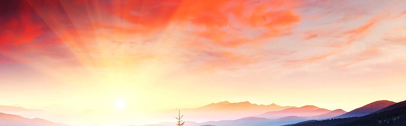 黄昏背景