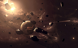 科幻宇宙星际太空背景素材