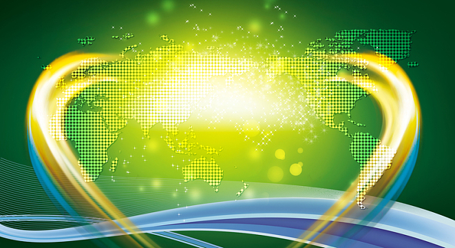 海报背景psdjpg绿色炫酷健身房体育运动员跳跃背景jpg烟花球场景色