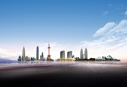 汽车全家福海报背景素材