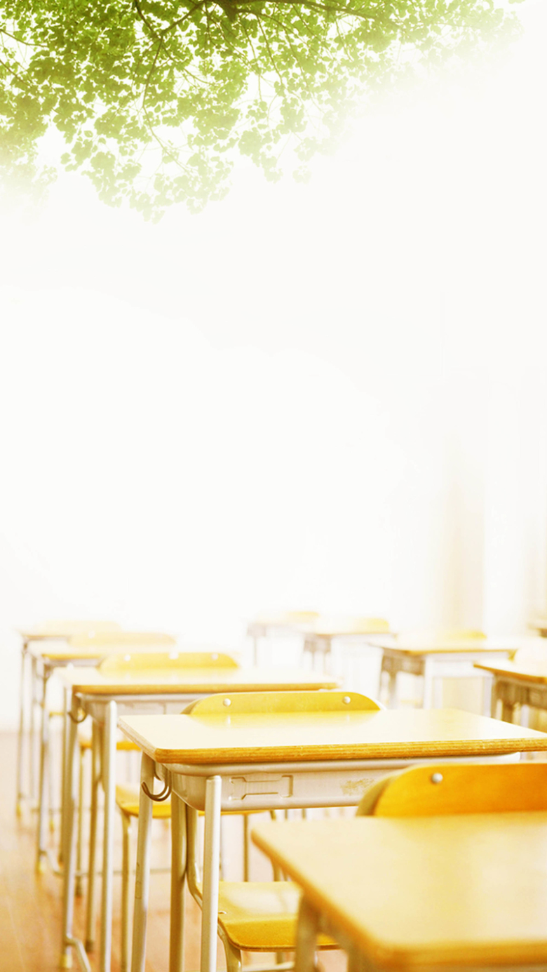 学校书桌海报素材