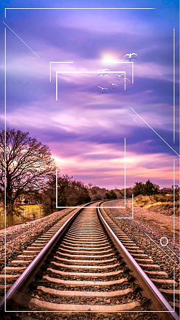 简约清新梦想青春正能量海报设计背景图