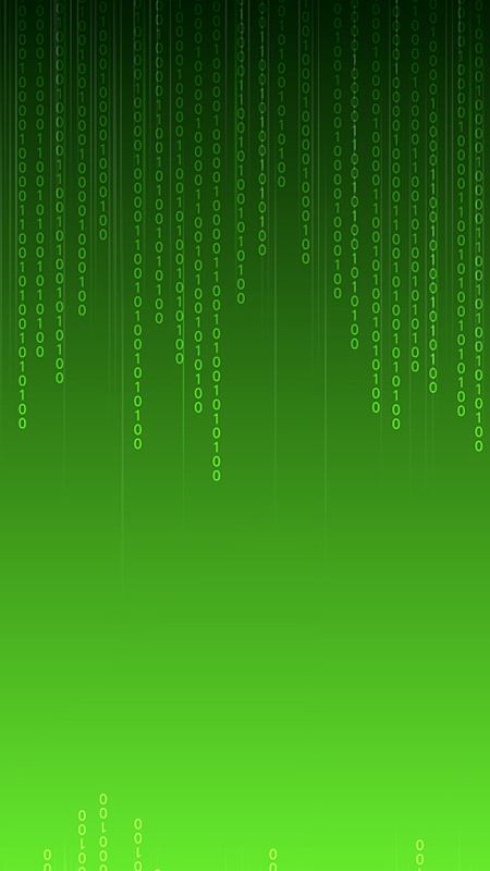 绿色科技数字矢量图h5背景