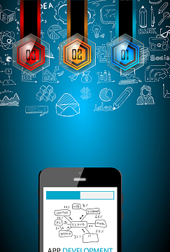 电子产吕宣传画册封面矢量背景