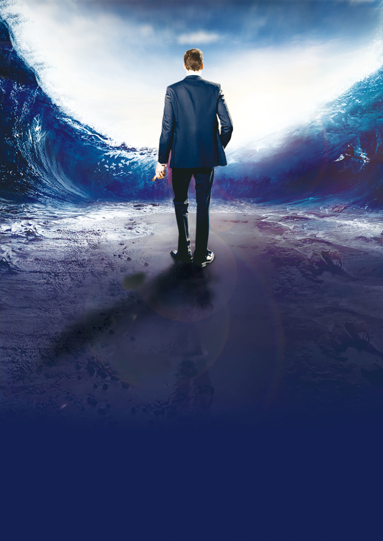 商业商务人士海报背景