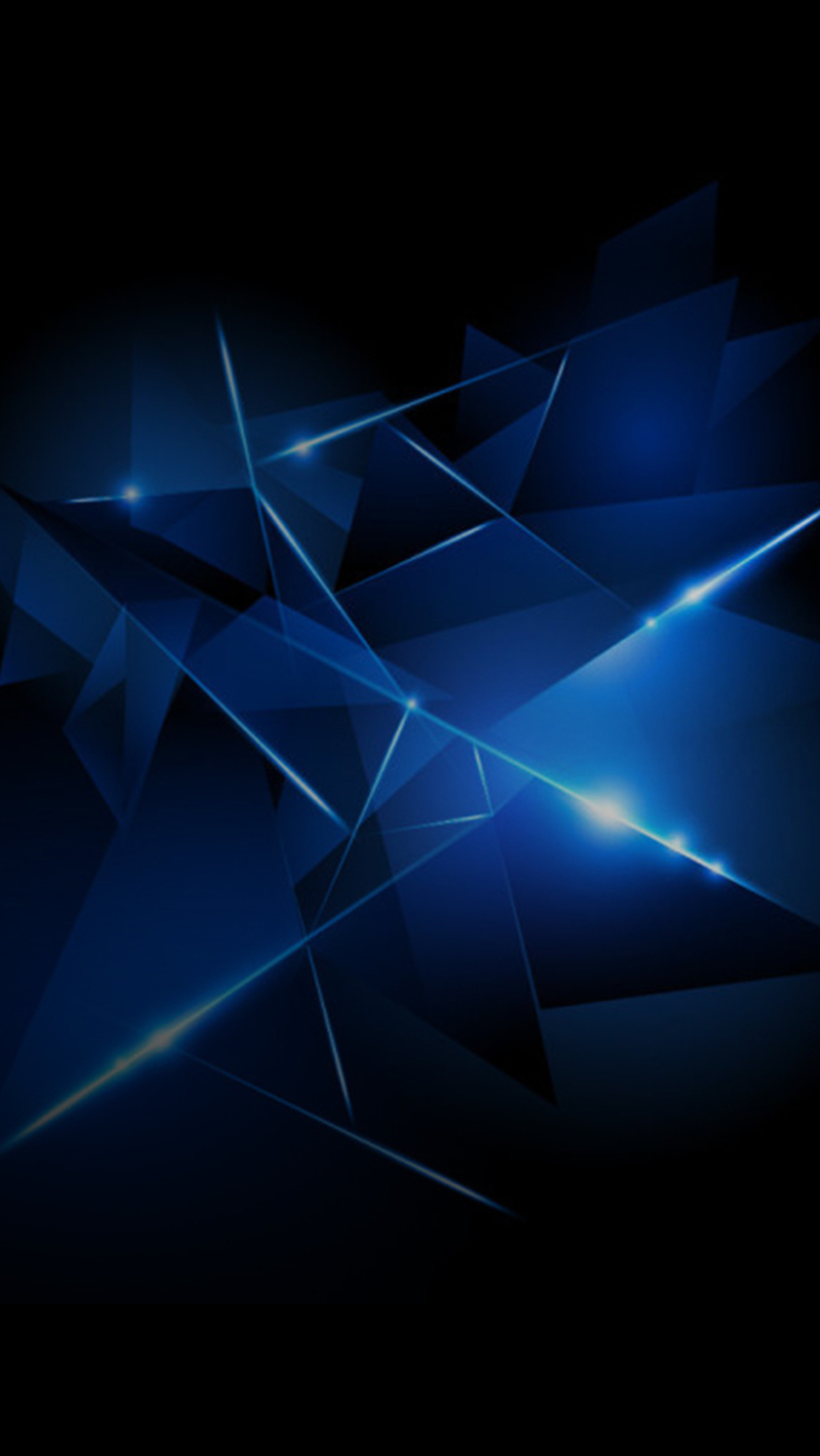 蓝色科技感h5背景