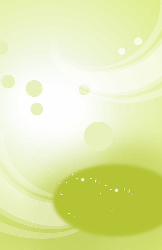 绿色小清新海报背景