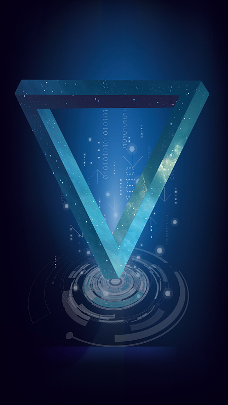 酷炫科技感海报背景