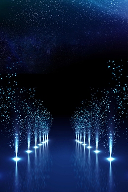 星空科技设计背景模板