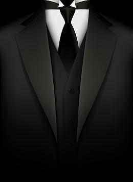 西装商务质感黑色纹理背景