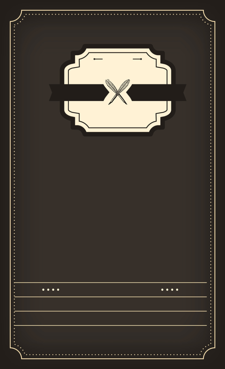 创意背景,复古,欧式,菜单,边框,海报背景,西餐菜单,黑色背景,大气