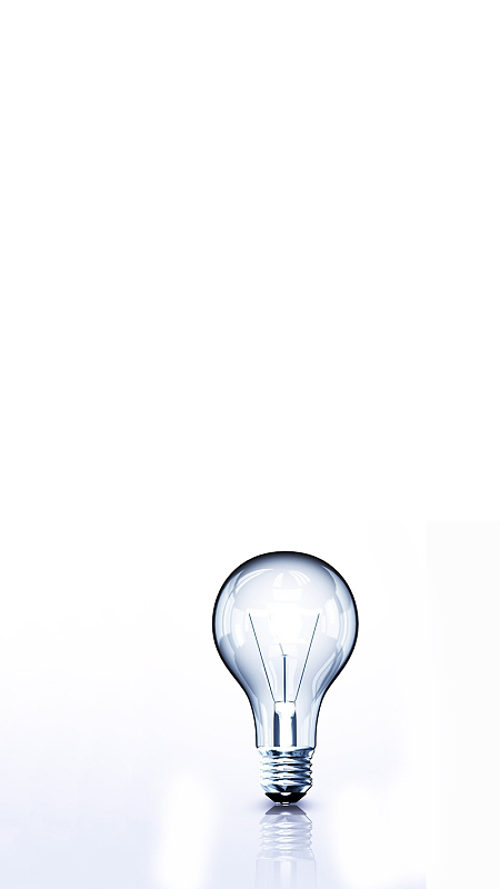 金属灯泡h5素材背景