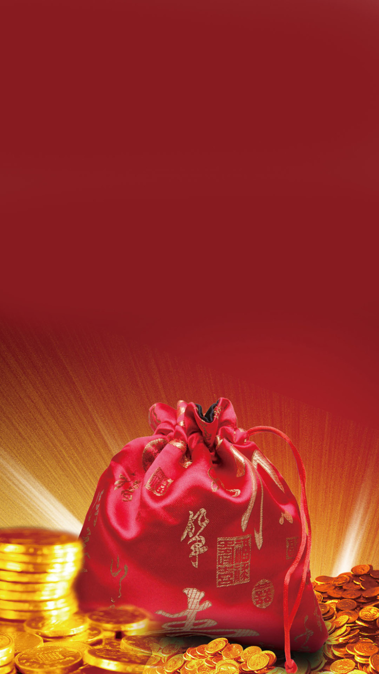 金钱钱袋h5背景