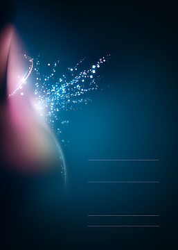 简约光晕深蓝色海报印刷背景