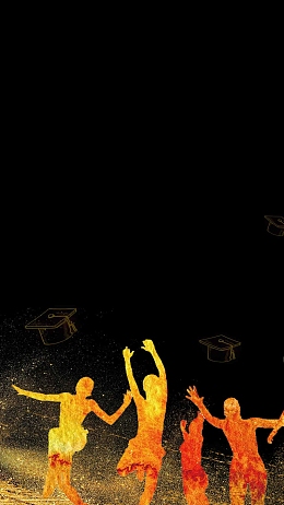 晚会青春纪念册大学毕业H5背景素材