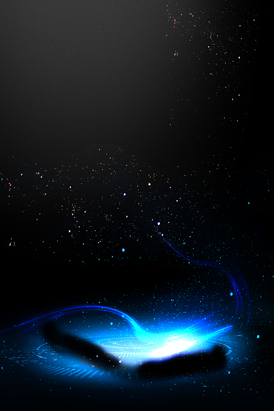 科技商务黑色大气星空舞台海报背景jpg商务黑色质感大气海报背景jpg