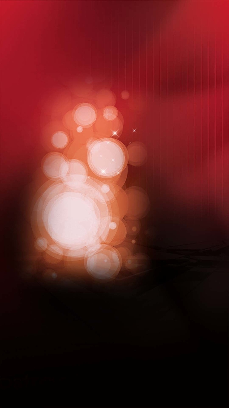 红色大气光晕h5背景